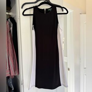Ralph Lauren Black and White Mini Dress